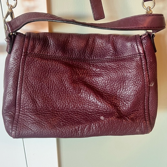 Kate Spade Burgundy Shoulder/ Crossbody Bag - Picture 4 of 11